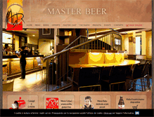 Tablet Screenshot of masterbeer.net